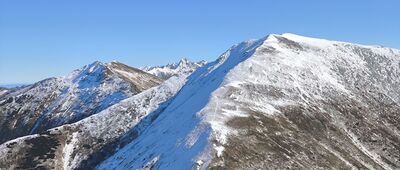 Błyszcz ↔ Pyszniańska Przełęcz [Widok na Kamienistą]