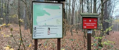 Ścieżka do rezerwatu Zielona Góra