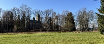 Pstrążna, rozwidlenie ↔ Pstrążna