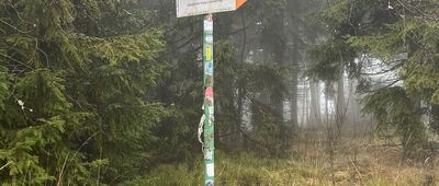 Rozdroże pod Waligórą ↔ Waligóra