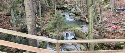 Nad wodospadem Podgórnej ↔ Wodospad Podgórnej