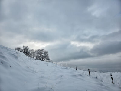 Zimowy zielony szlak na Kudów