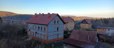 Glinica, wiadukt ↔ Jedlina Zdrój, rozdroże przy stacji