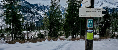 Czerwone Brzeżki [Czerwone Brzeżki - rozejście szlaków]