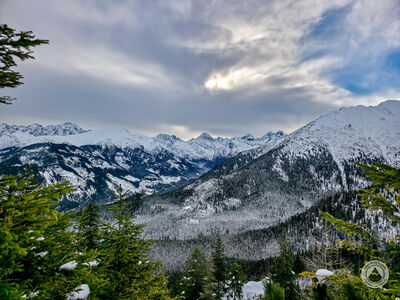 Tatry Wysokie z Gęsiej Szyi