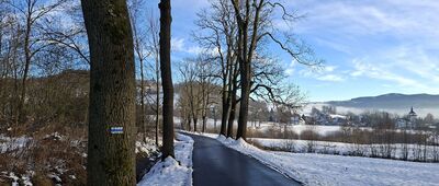 Radomierz, rozejście szlaków ↔ Pod Skopcem