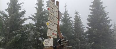 Zadní Rennerovky, skrzyżowanie