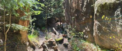 Kamenná brána, vyhlídka odbočka