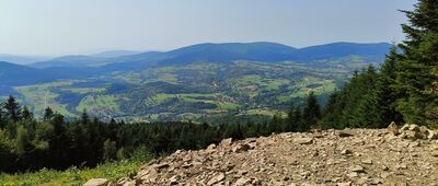 Ciecień ↔ Przełęcz Wielkie Drogi