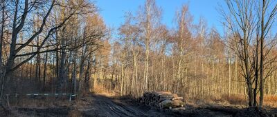 Skrzyżowanie przy dawnych piecach wapienniczych