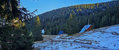 Baza namiotowa Hala Górowa ↔ Hala Miziowa, skrzyżowanie szlaków