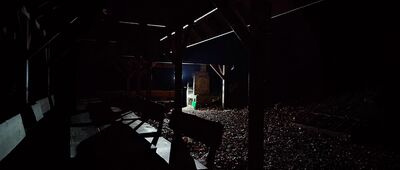 Pod Śliwnikiem ↔ Rozejście szlaków [Wiata w drodze na Uklejną (listopad 2025)]