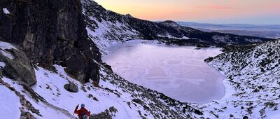 Czarny Staw Gąsienicowy, pod Granatami ↔ Nad Zmarzłym Stawem