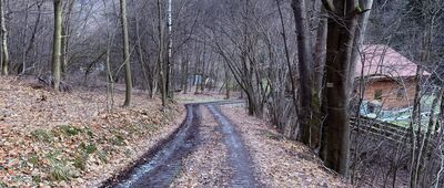 Przełęcz Panienka ↔ Kaczyna, Za wodą