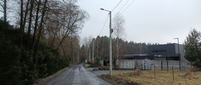 Stare Panewniki ↔ Panewniki, nasyp kolejowy