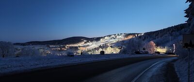 Kamień Rübartscha ↔ Zieleniec, Schronisko PTTK Orlica