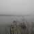 Wisła w jesiennej mgle (ok.100 m od szlaku)