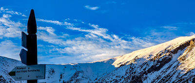 Schronisko PTTK na Hali Kondratowej [Przełęcz pod Kopą Kondracką z Hali Kondratowej]