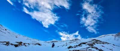 Schronisko PTTK na Hali Kondratowej ↔ Przełęcz pod Kopą Kondracką [Podejście na Przełęcz pod Kopą Kondracką]