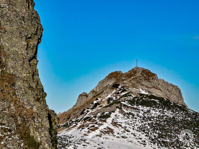 Giewont z Przełęczy Suche Wrótka
