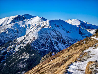 Tatry Zachodnie z czerwonego szlaku