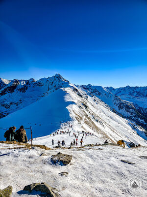 Kasprowy Wierch 1987 m n.p.m.