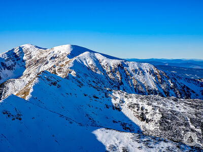 Czerwone Wierchy z Kasprowego Wierchu