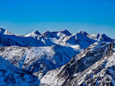 Tatry Zachodnie z Kasprowego Wierchu