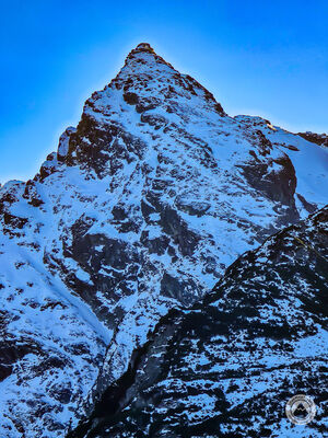 Kościelec z Hali Gąsienicowej