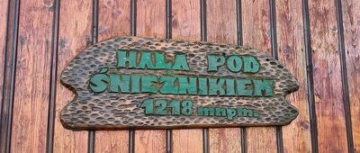 Rozejście przy Schronisku Na Śnieżniku