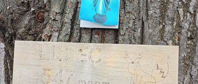 Boreczna, rozwidlenie ↔ Michałkowa, odejście szlaku czerwonego