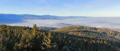 Ostra Mała, punkt widokowy