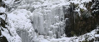 Schronisko Kamieńczyk [Wodospad Kamieńczyka]