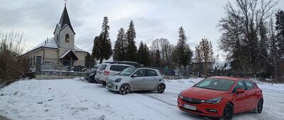 Górki Wielkie, szkoła ↔ Górki Wielkie, ul. Spacerowa