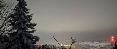 Rozdroże pod Nawojową ↔ Schronisko PTTK "Pod Muflonem" [Góry Bystrzyckie - niebieskim szlakiem z Dusznik do Schroniska pod Muflonem]