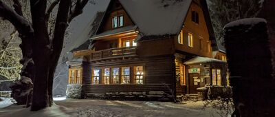 Duszniki-Zdrój, Park Zdrojowy ↔ Schronisko PTTK "Pod Muflonem" [Góry Bystrzyckie - Schronisko pod Muflonem]