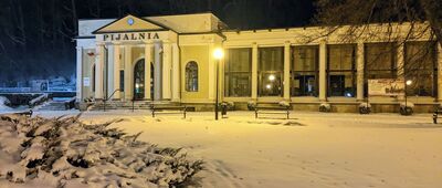 Duszniki-Zdrój, Park Zdrojowy ↔ Duszniki-Zdrój, ul. Zielona [Pogórze Bystrzyckie - Duszniki-Zdrój]