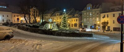 Duszniki-Zdrój ↔ Duszniki-Zdrój, Rynek [Pogórze Bystrzyckie - Duszniki-Zdrój]