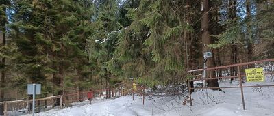 SST Lasek (Chatka Elektryków) ↔ Rozejście szlaków