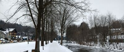 Wisła, Oaza ↔ Wisła, kładka na Wiśle