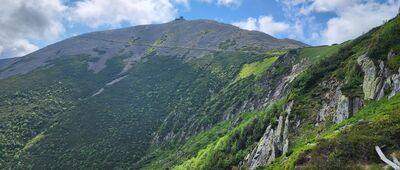 Schronisko PTTK Nad Łomniczką ↔ Schronisko Dom Śląski