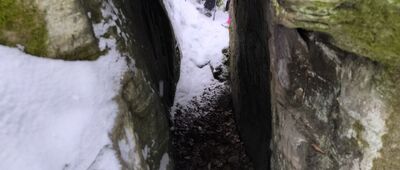 Rozejście szlaków czerwony / zielony [Piekło Dalejowskie]