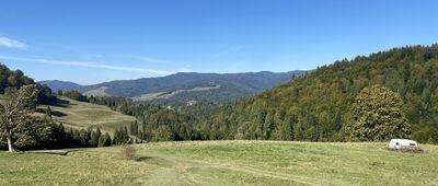 Baza namiotowa Pod Wysoką ↔ Polana pod Wysoką