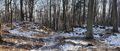 Ślęża, rozejście szlaków