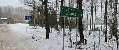 Fojutowo, akwedukt ↔ Łosiny