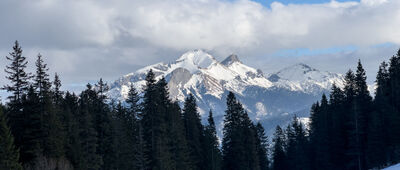 Rówień Waksmundzka [Widok na Tatry Bielskie z Równi Waksmundzkiej]