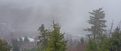 Gomólnik Mały, taras widokowy