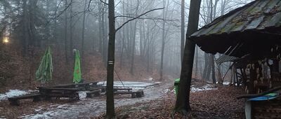 Czarny Groń, mostek ↔ Pod Potrójną