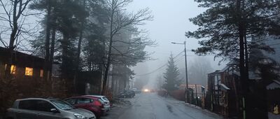 Czarny Groń, mostek