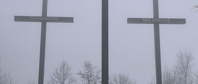 Huta Szklana, pomnik katyński